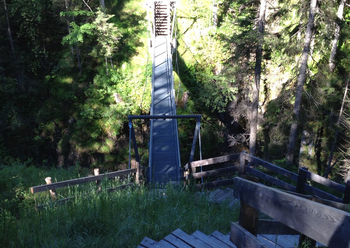 Hängebrücke Namlos